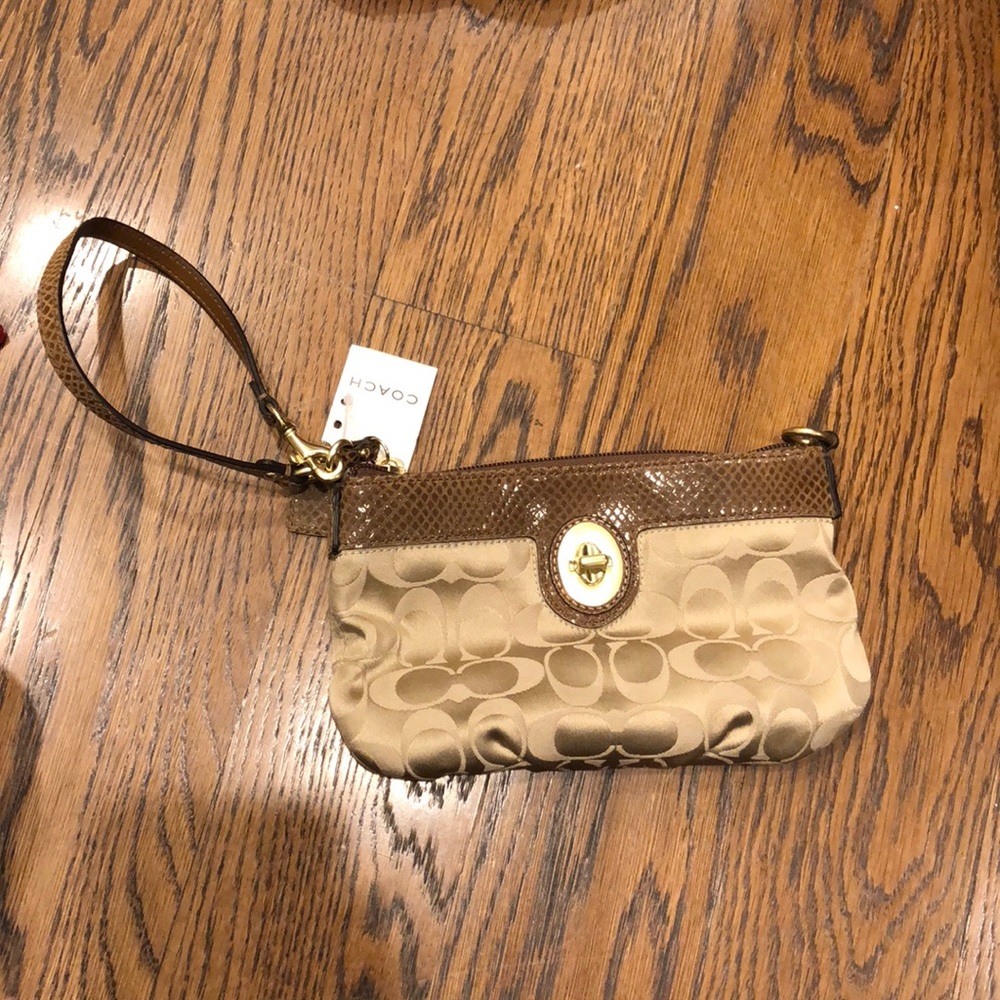 COACH wristlet